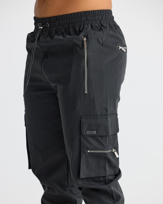 Winterfeld | Schwarze Cargo-Hose (1 kaufen, 1 GRATIS dazu)