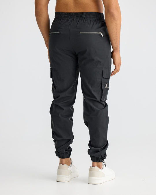 Winterfeld | Schwarze Cargo-Hose (1 kaufen, 1 GRATIS dazu)