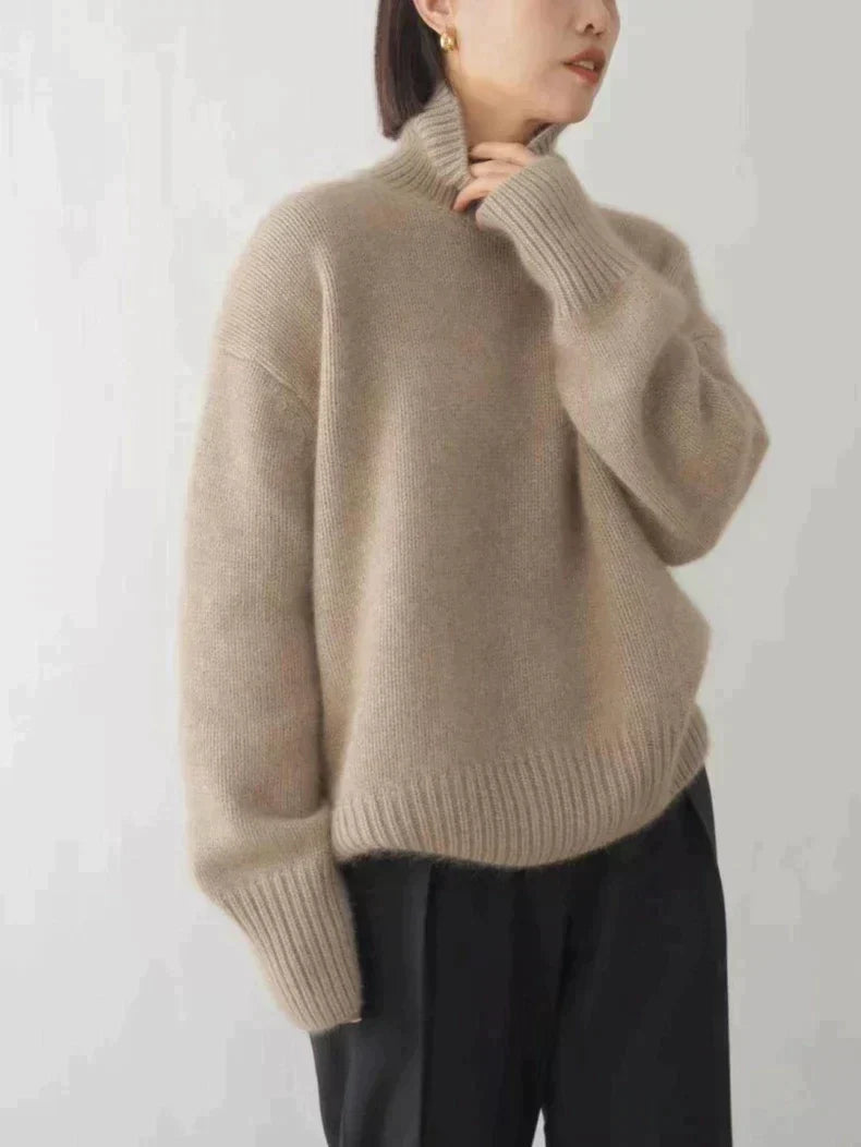 Sommerfeld | Strickpullover mit Rollkragen