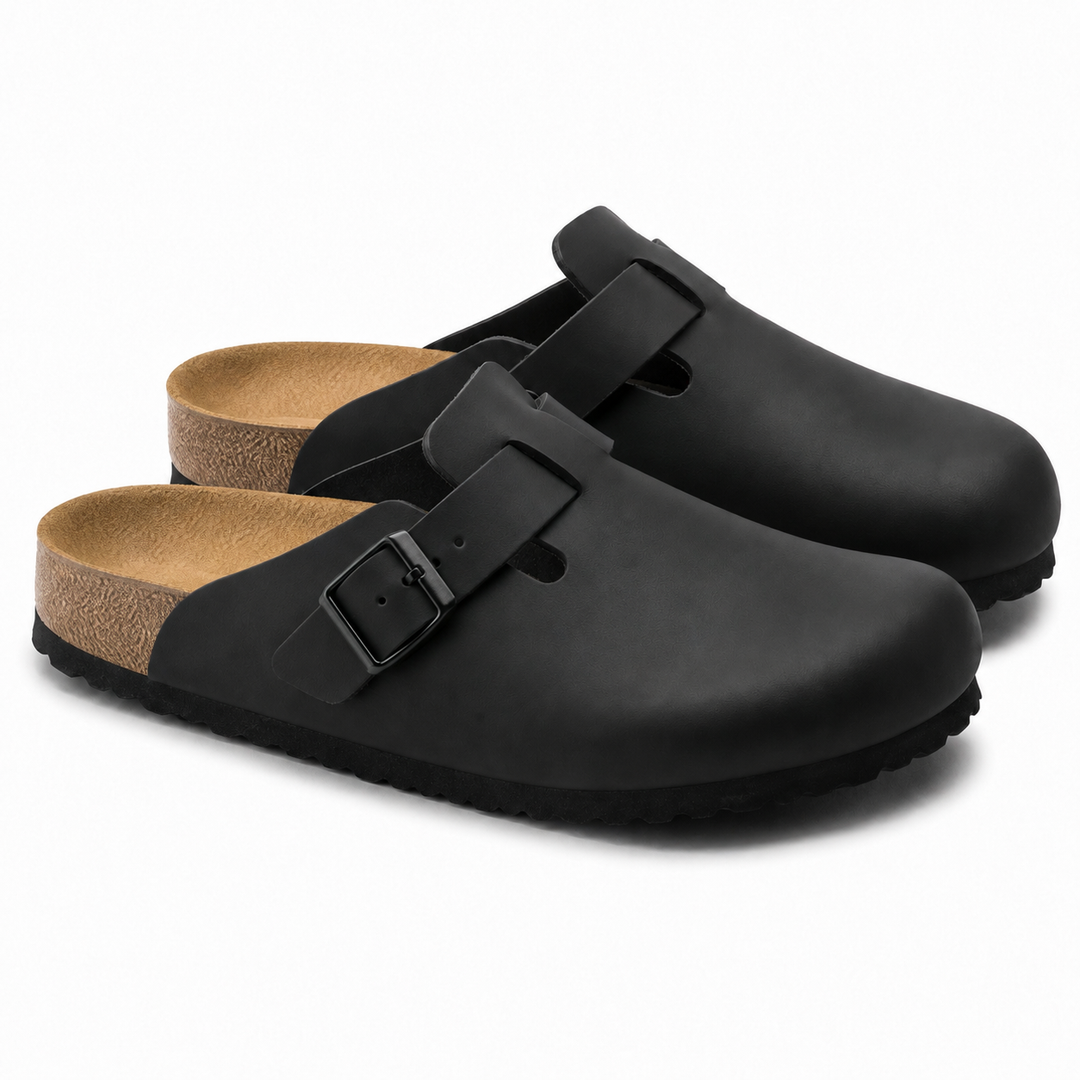 Winterfeld | Leder-Pantoletten für Herren