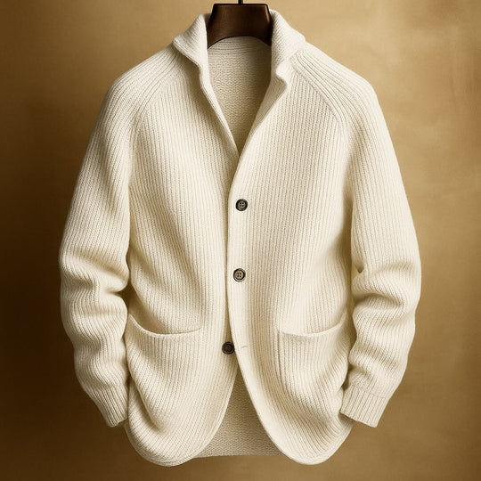 Winterfeld | Gerippte Strickweste für Herren