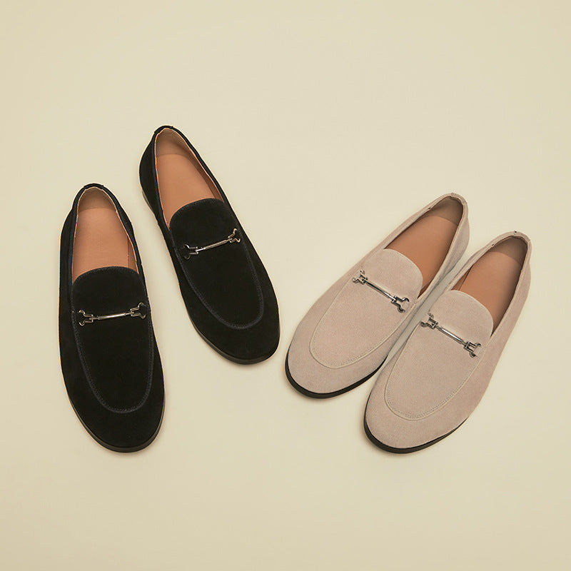 Winterfeld | Leder-Loafer mit Metall-Detail