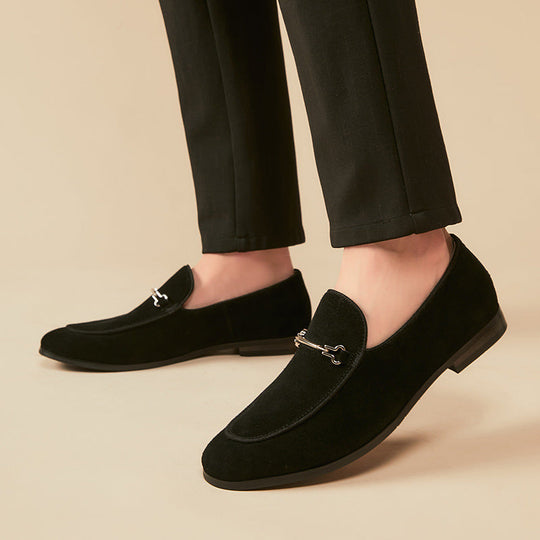 Winterfeld | Leder-Loafer mit Metall-Detail