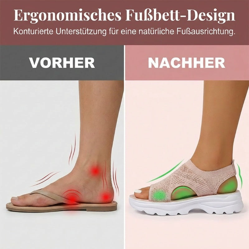 Sommerfeld | Atmungsaktive Mesh-Sandalen für Damen