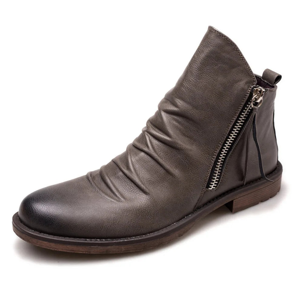 Winterfeld™ | Chelsea-Stiefel aus Leder