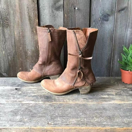 Winterfeld | Trendige kniehohe Stiefel