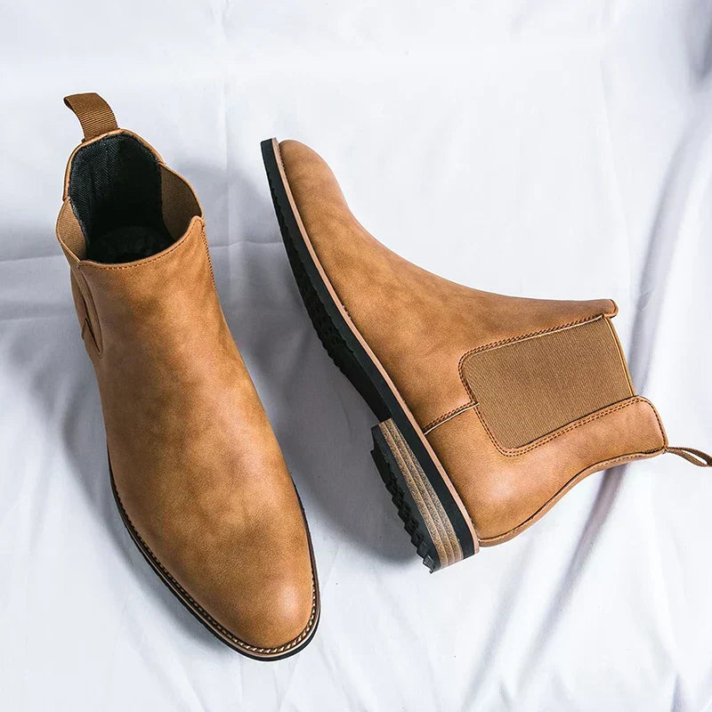 Winterfeld™ | Chelsea-Stiefel aus Leder