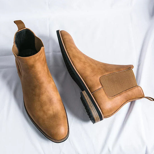 Winterfeld™ | Chelsea-Stiefel aus Leder