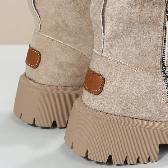 Winterfeld™ | Gefütterte Winterstiefel mit Seitlichem Reißverschluss