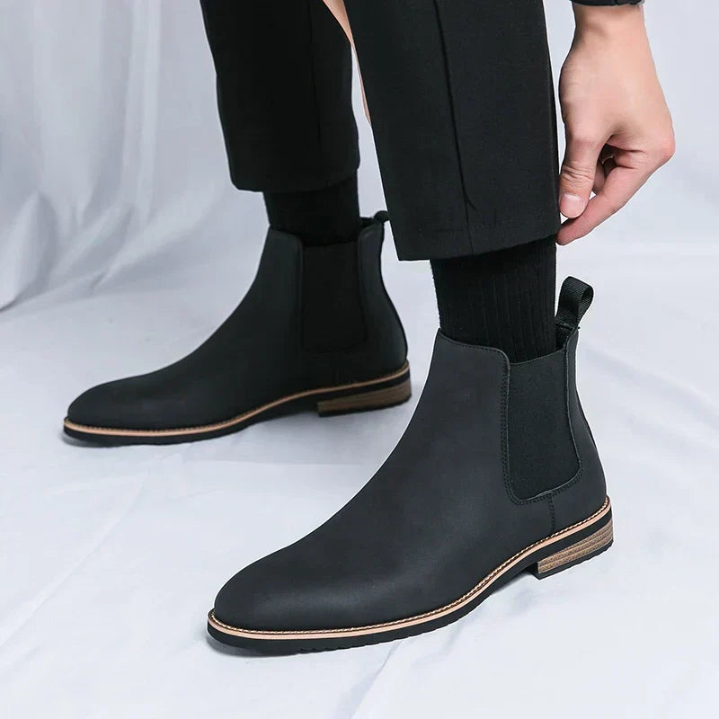 Winterfeld™ | Chelsea-Stiefel aus Leder