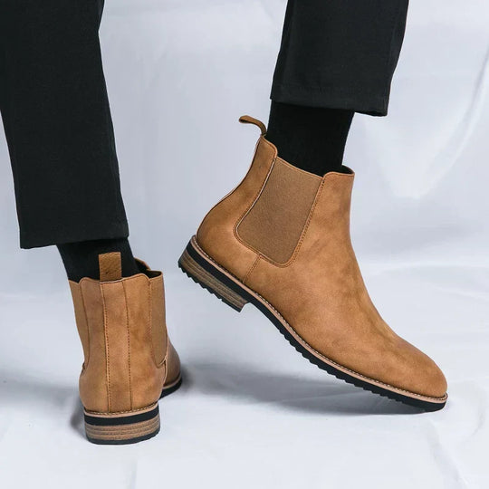 Winterfeld™ | Chelsea-Stiefel aus Leder