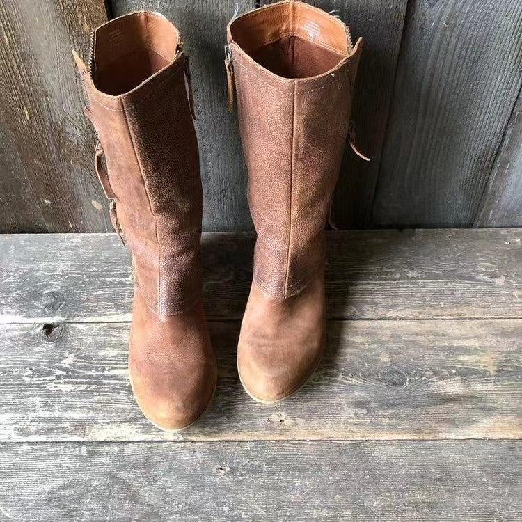 Winterfeld | Trendige kniehohe Stiefel
