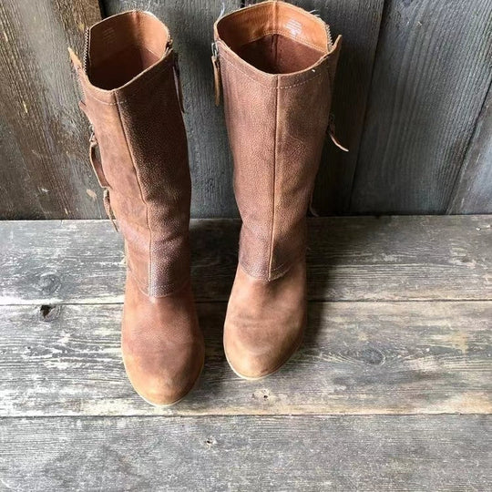 Winterfeld | Trendige kniehohe Stiefel