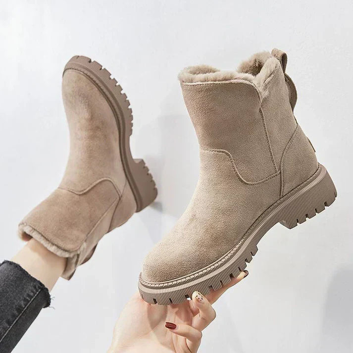 Winterfeld™ | Gefütterte Winterstiefel mit Seitlichem Reißverschluss