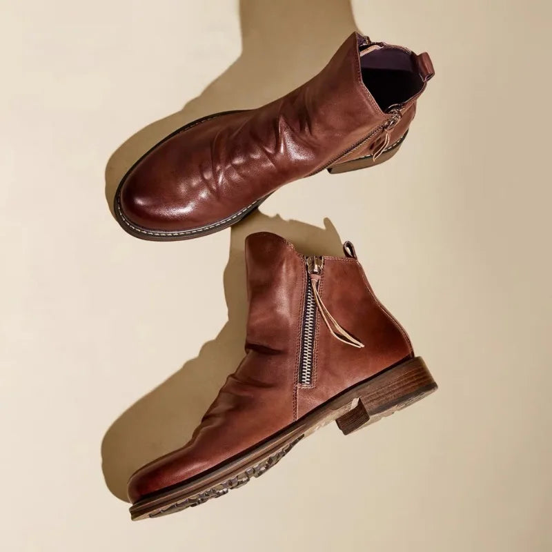 Winterfeld™ | Chelsea-Stiefel aus Leder