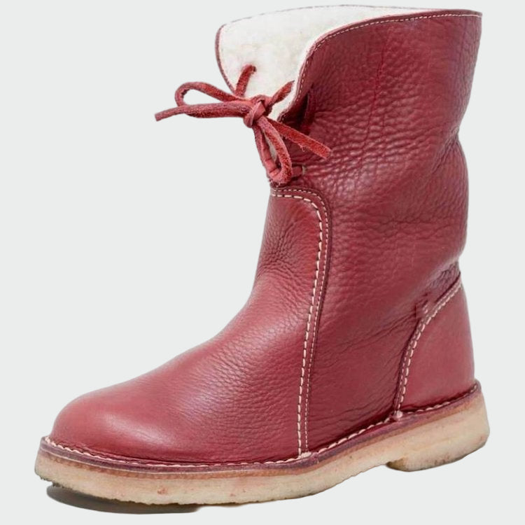 Winterfeld™ | Wasserdichte Herrenlederschuhe mit Wollfutter