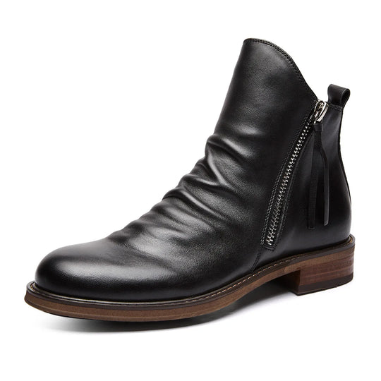 Winterfeld™ | Chelsea-Stiefel aus Leder