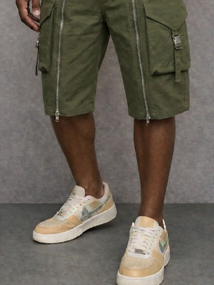 Sommerfeld | Tactical Cargo-Shorts mit Reißverschlussdetails (1 Kaufen, 1 GRATIS dazu)
