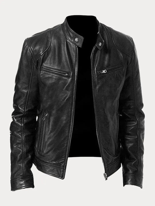Winterfeld | Klassische Lederjacke für Herren