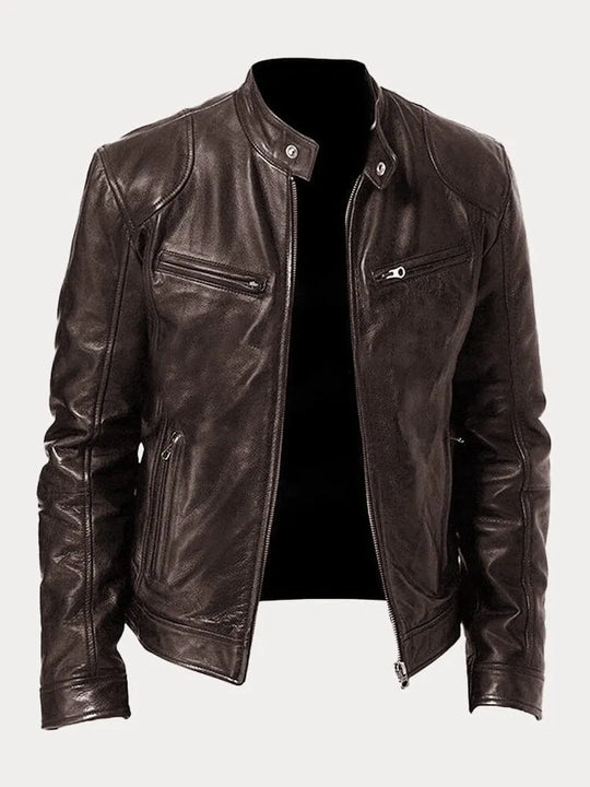 Winterfeld | Klassische Lederjacke für Herren