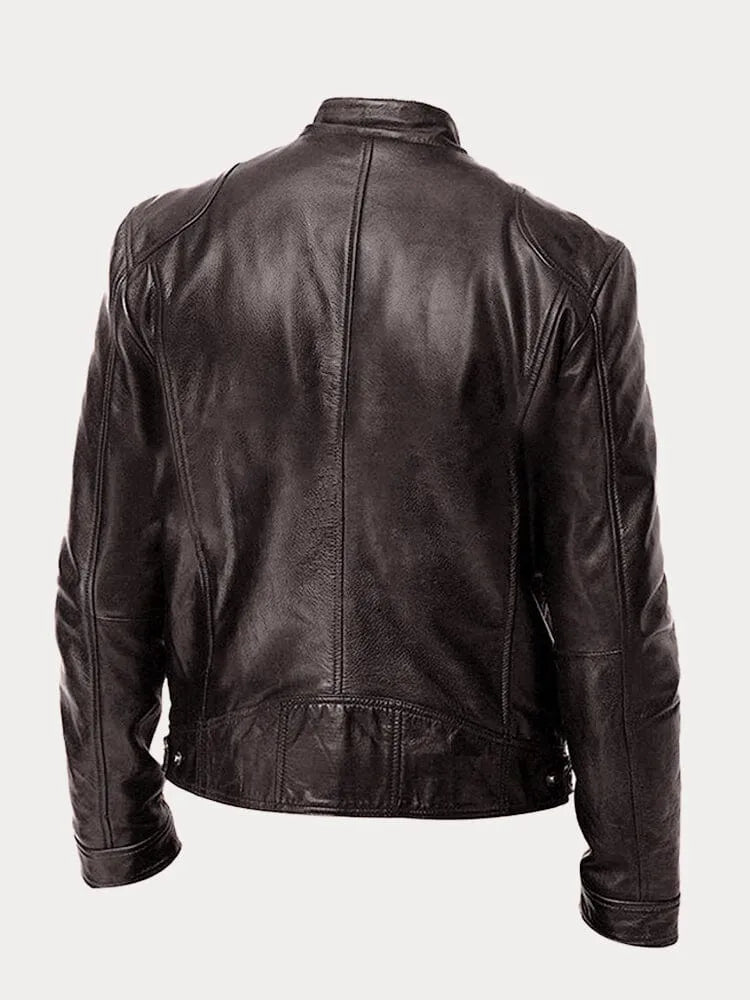 Winterfeld | Klassische Lederjacke für Herren