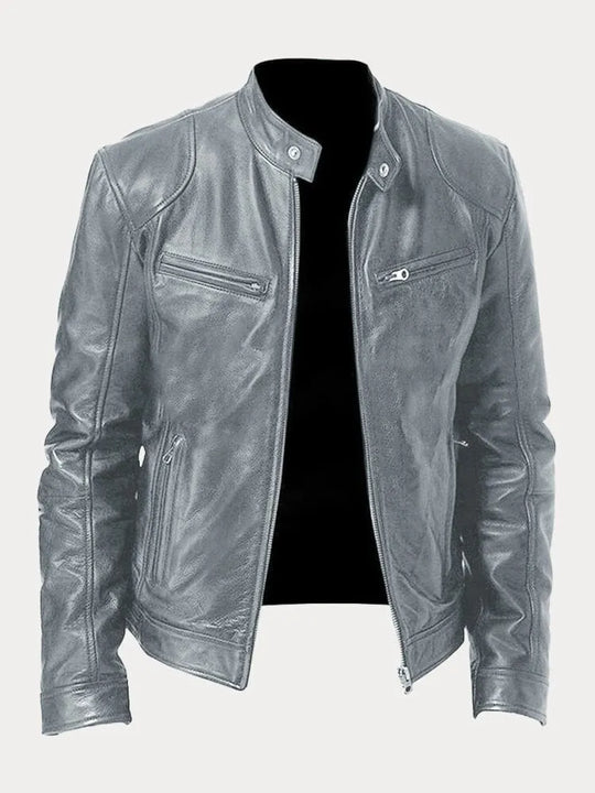 Winterfeld | Klassische Lederjacke für Herren