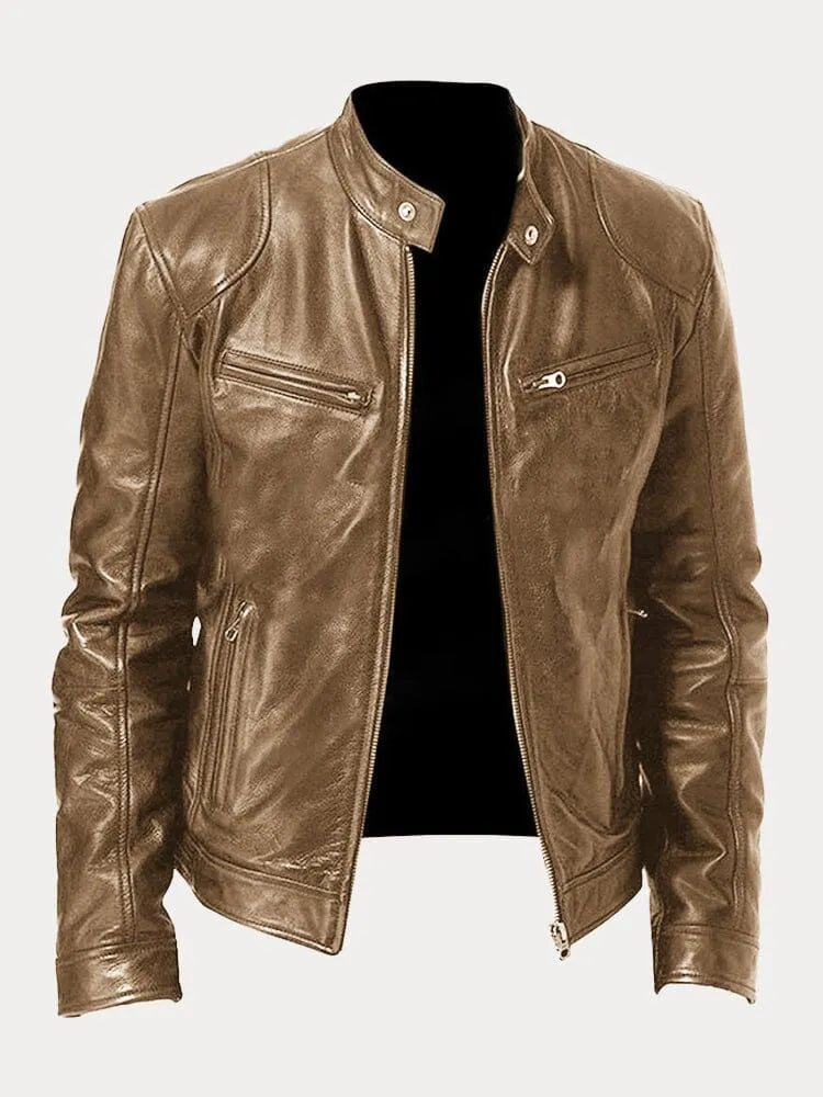 Winterfeld | Klassische Lederjacke für Herren