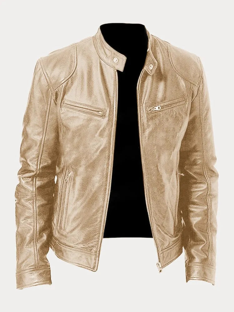 Winterfeld | Klassische Lederjacke für Herren