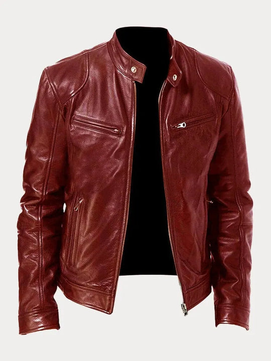 Winterfeld | Klassische Lederjacke für Herren