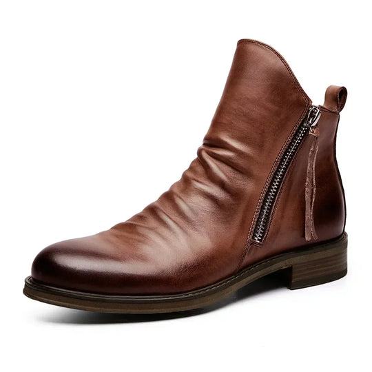 Winterfeld™ | Chelsea-Stiefel aus Leder