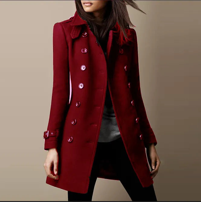Winterfeld™ | Nadia – Trendiger Trenchcoat
