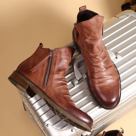 Winterfeld™ | Chelsea-Stiefel aus Leder