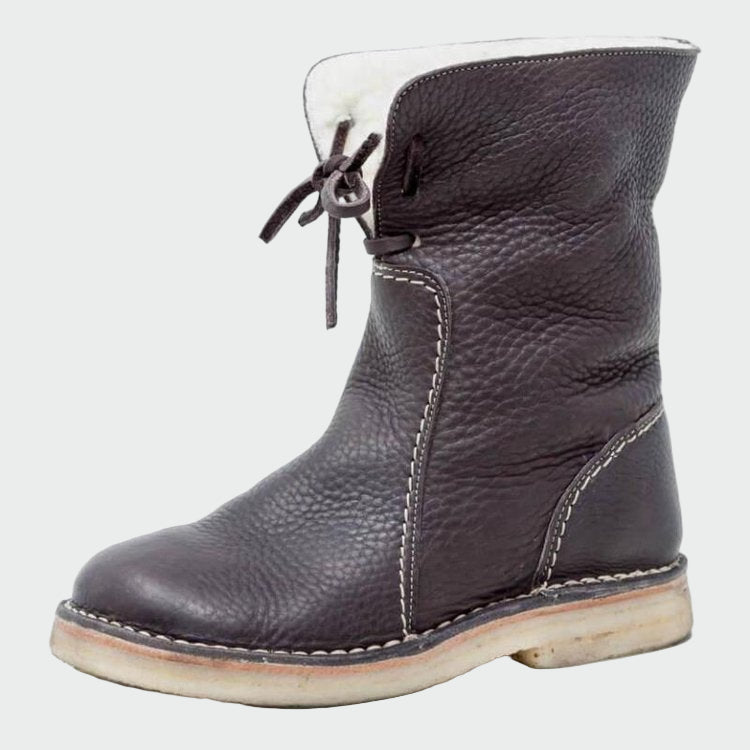 Winterfeld™ | Wasserdichte Herrenlederschuhe mit Wollfutter
