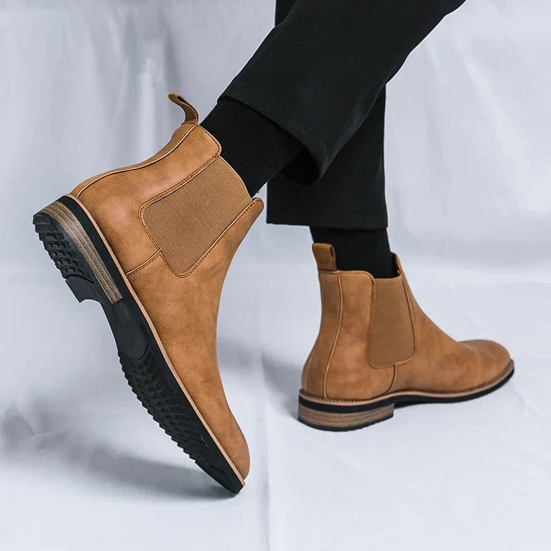 Winterfeld™ | Chelsea-Stiefel aus Leder