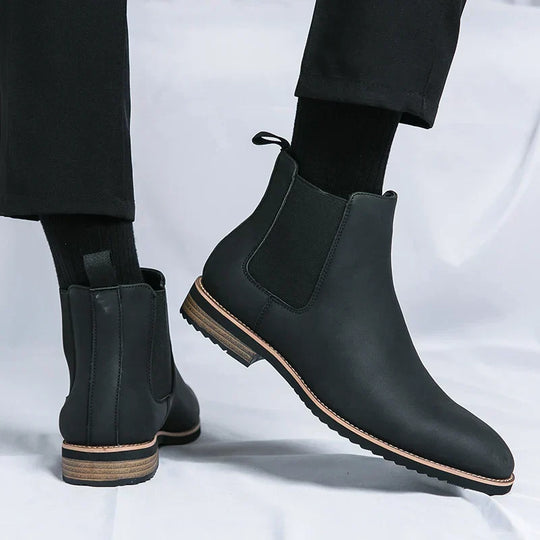 Winterfeld™ | Chelsea-Stiefel aus Leder