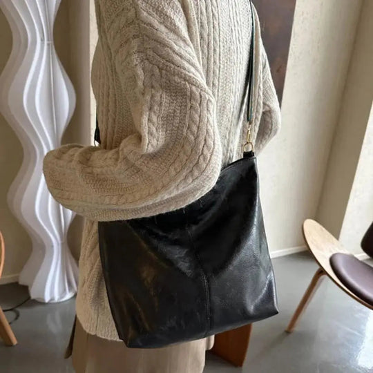 Winterfeld Tasche - Schulter Tasche mit Verzierung