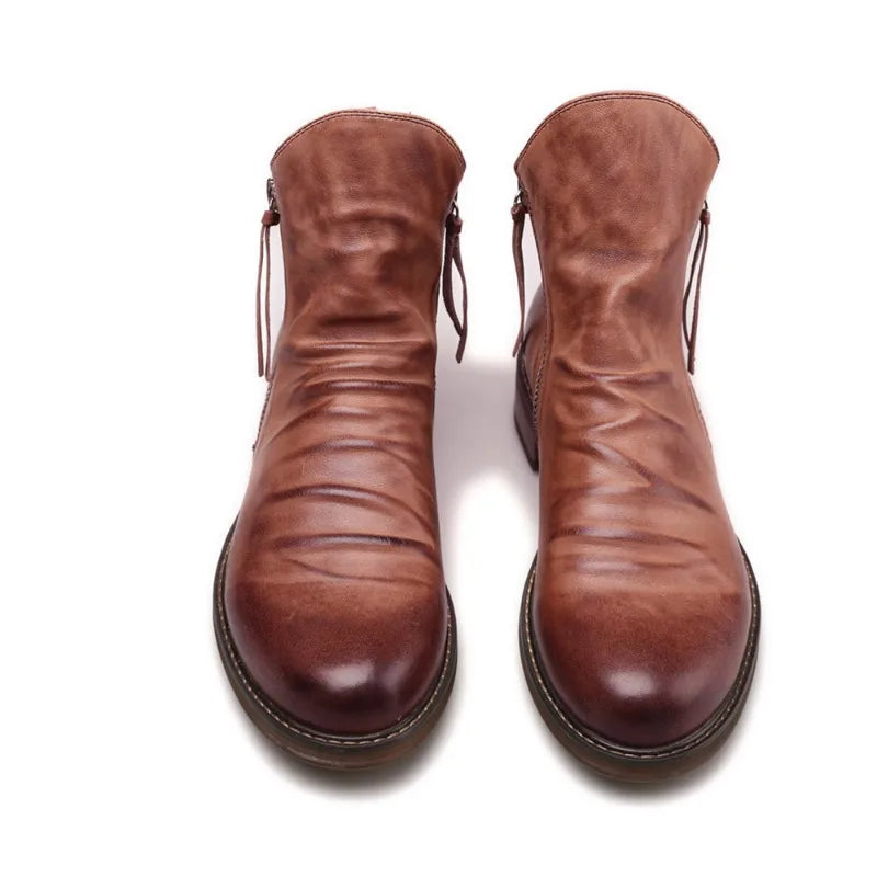 Winterfeld™ | Chelsea-Stiefel aus Leder
