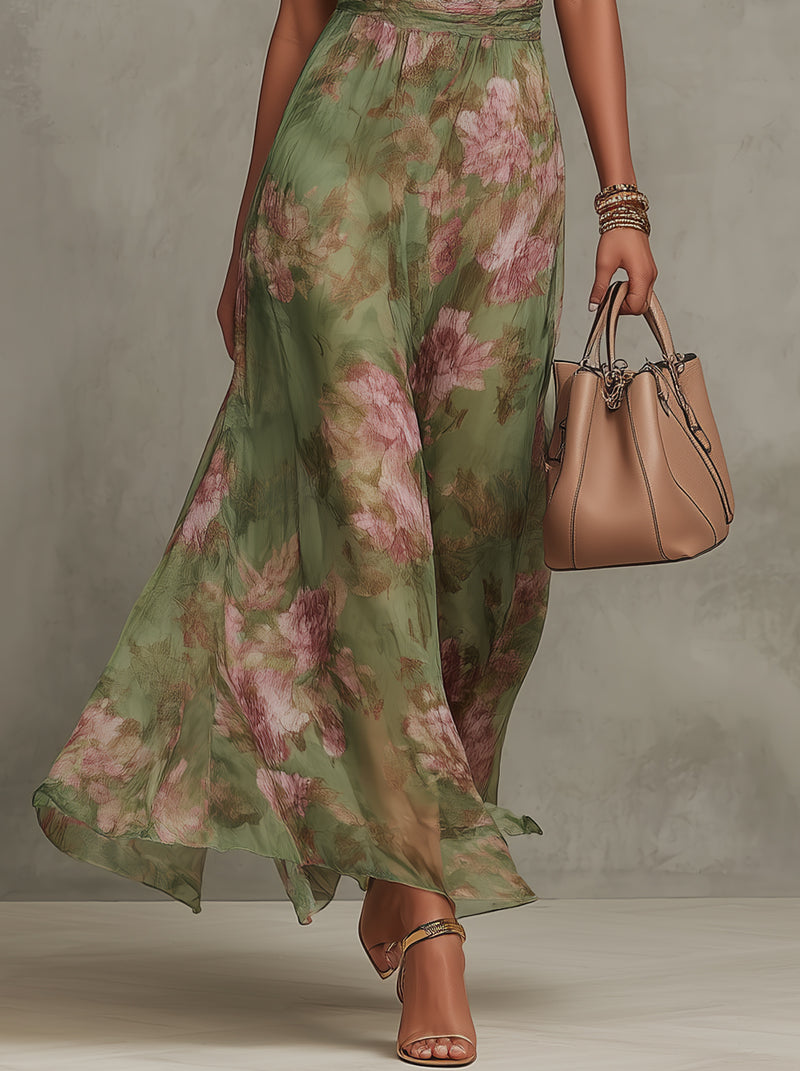 Marie | Elegantes Sommerkleid mit Blumenmuster