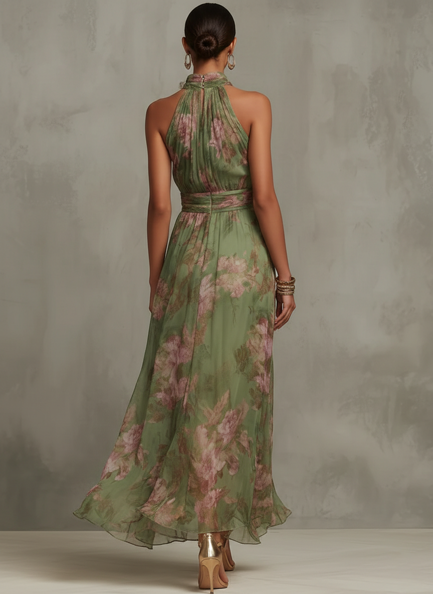 Marie | Elegantes Sommerkleid mit Blumenmuster