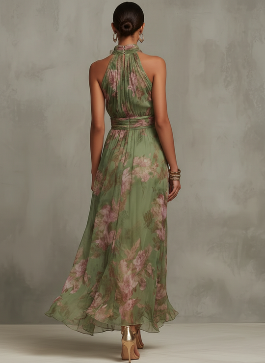 Marie | Elegantes Sommerkleid mit Blumenmuster