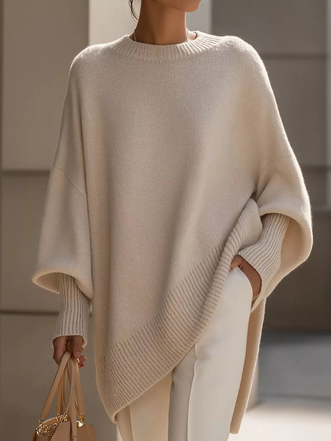 Sommerfeld | Oversize-Pullover mit Fledermausärmeln