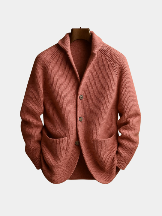 Winterfeld | Gerippte Strickweste für Herren