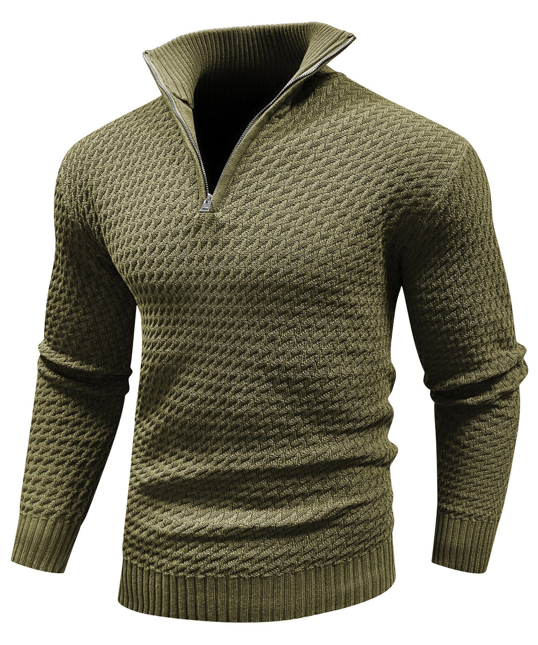 Sommerfeld | Viertel-Zip Rollkragenpullover