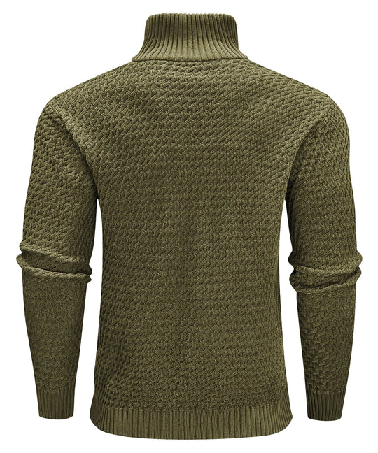 Sommerfeld | Viertel-Zip Rollkragenpullover
