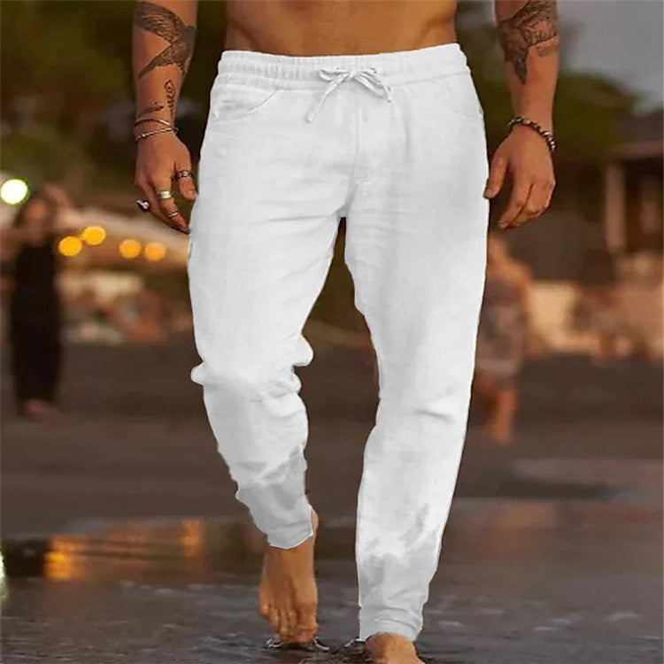 Winterfeld | Lässige Herren Strandhose aus Baumwolle (1 kaufen, 1 GRATIS dazu)