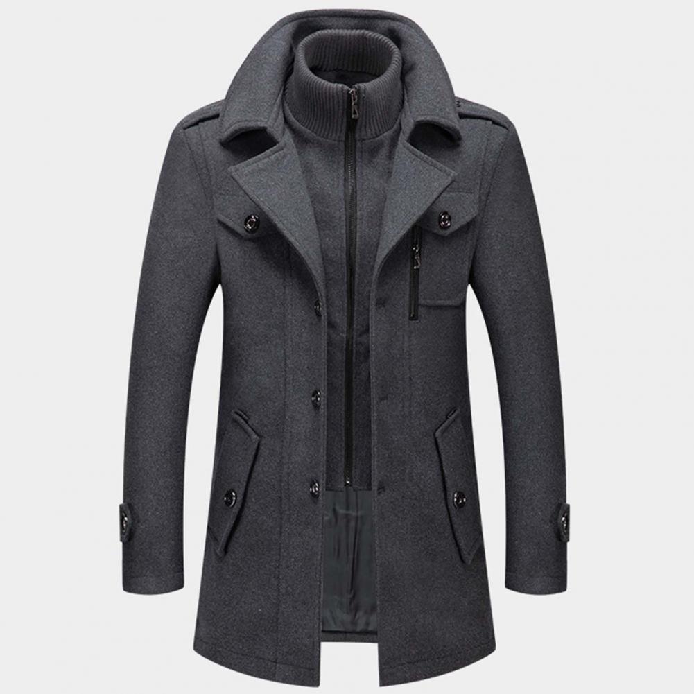Sommerfeld | Luxuriöser Doppelkragen-Trenchcoat für Herren