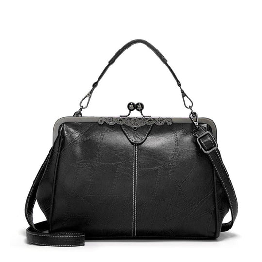 Vintage Kuss-Schloss Handtasche