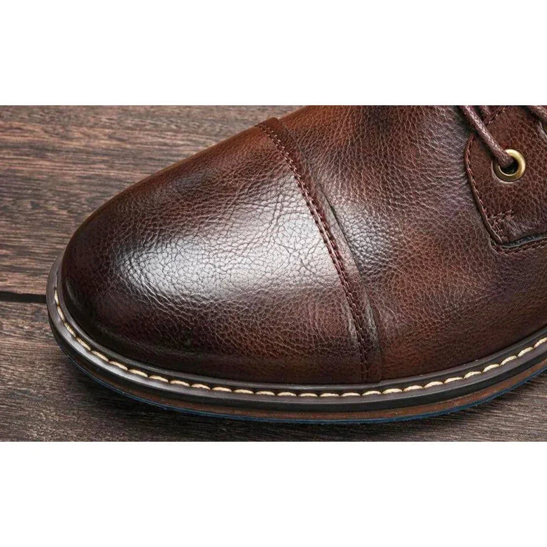 Winterfeld™ | Oxford-Stiefel aus Leder