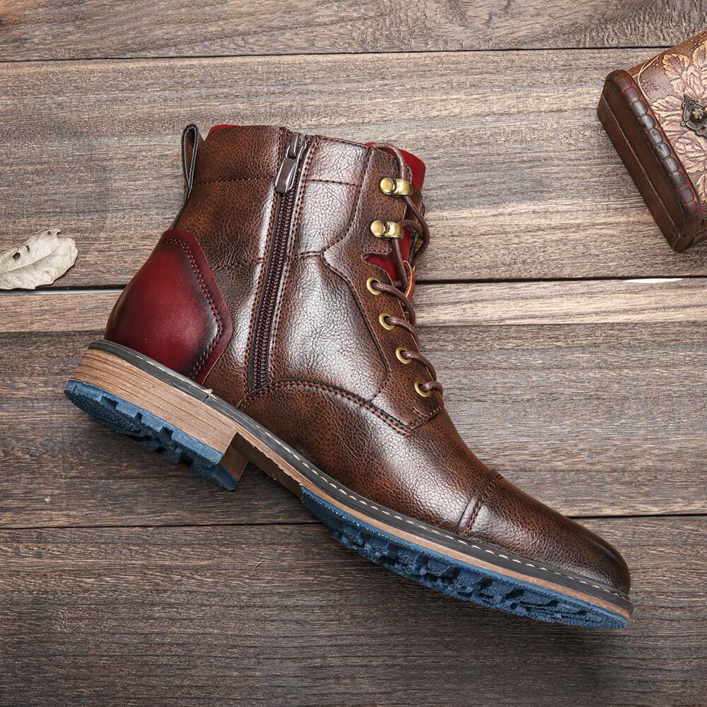 Winterfeld™ | Oxford-Stiefel aus Leder