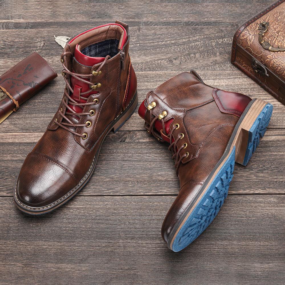 Winterfeld™ | Oxford-Stiefel aus Leder